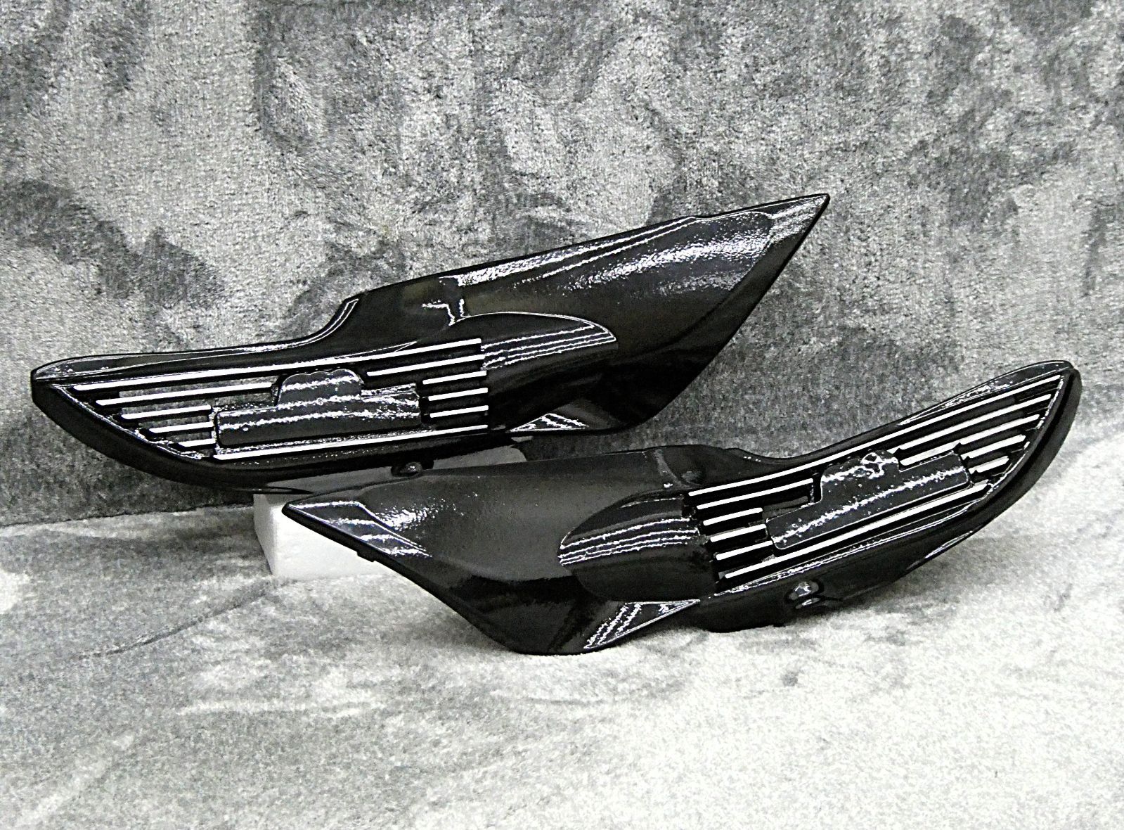 Z900RS DJアルフィンYOKO黒/サイドカバー ブラックBLACKフィン アルミ