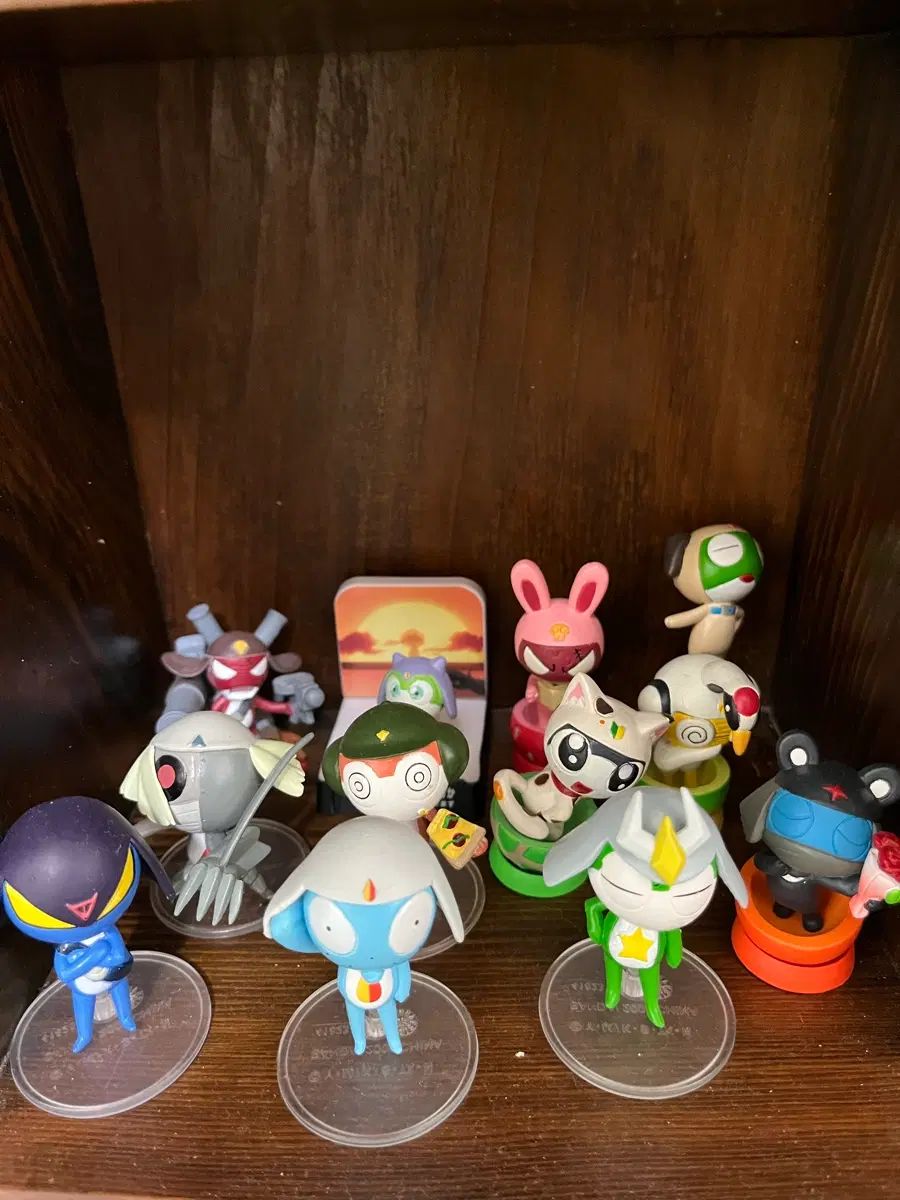 古伝ケロロ ガルル小隊 キャラセル + メモリーズ フィギュア フルセット まとめ 出品