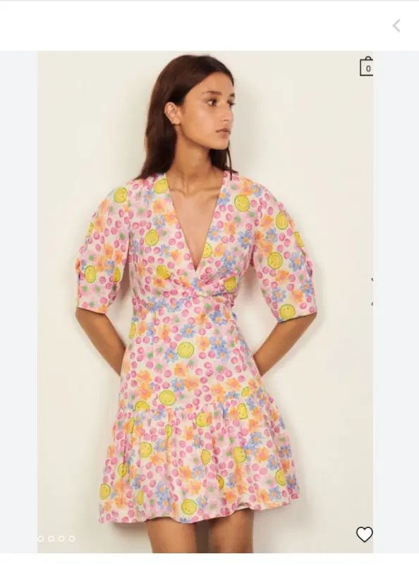 サンドロ SANDRO SMiLEY ONE PIECE 36 サイズ 新品 正規品 12,926円