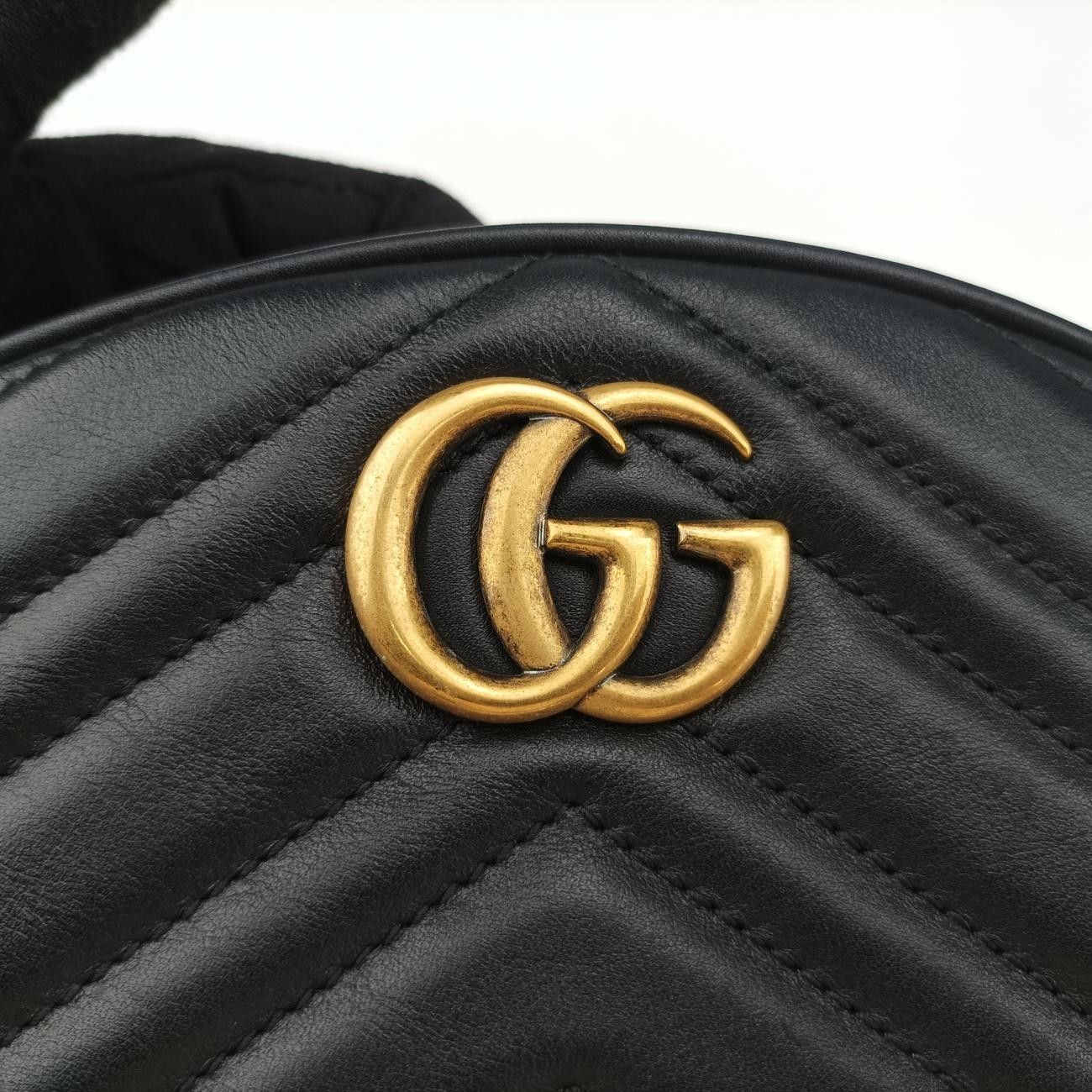 グッチGucciGGマーモント ブラック レザー 476434 C026259718 グッチGucciGGマーモント ブラック レザー 476434 C026259718