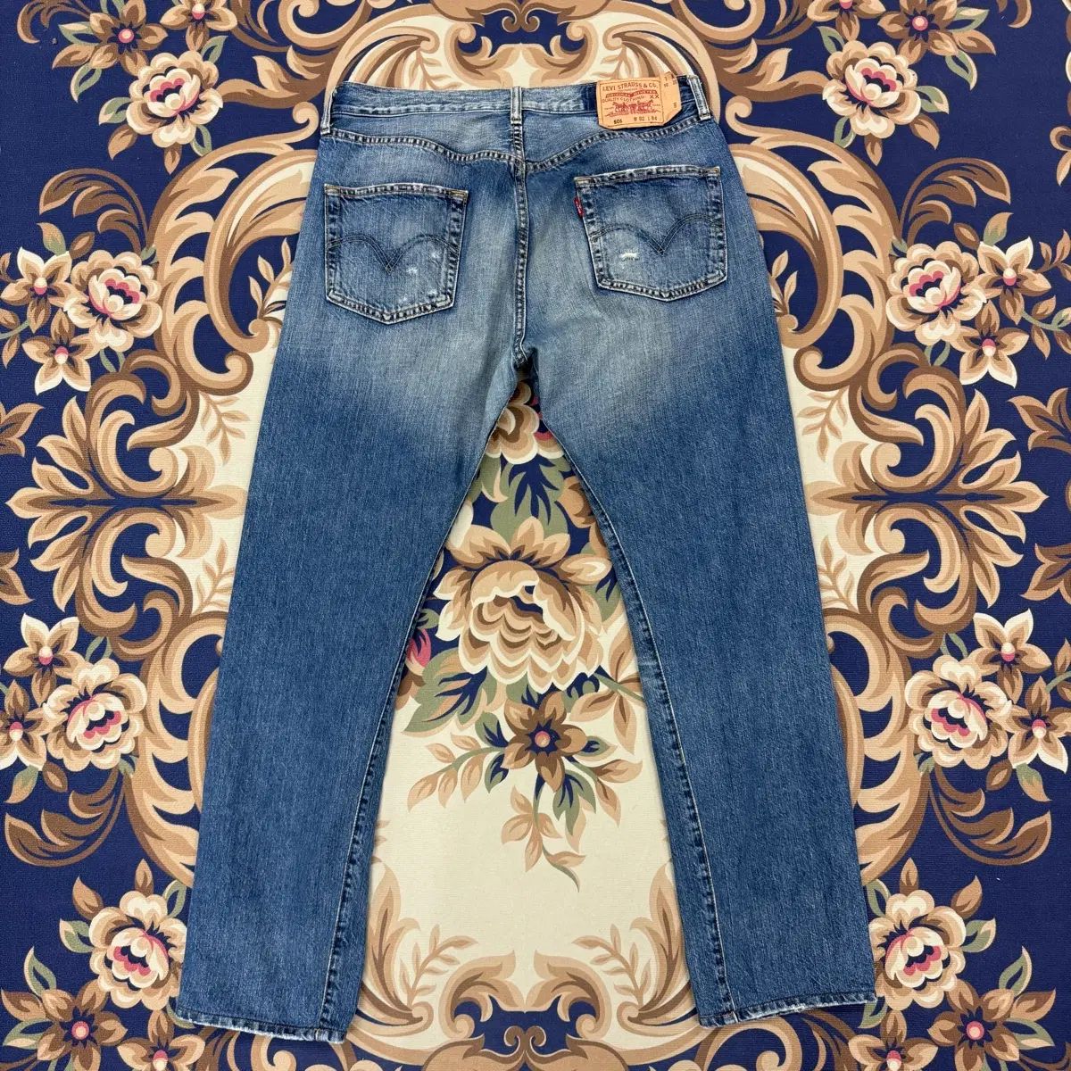 (36)リーバイス Levis 501 ダメージ ウォッシュ デニムパンツ 8,131円