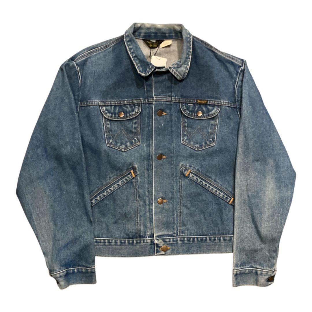 70s Wrangler 74126NJ No.11 DENIMS 14oz Denim Jacket / SIZE 46/70年代製 ラングラー 74126NV デニムジャケット サイズ48【F551】 23,760円
