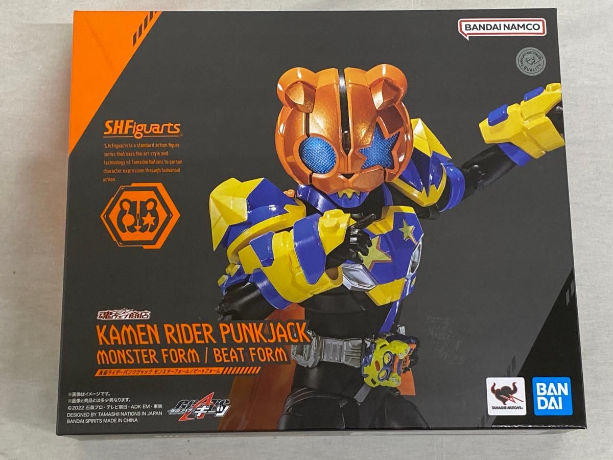 S.H.Figuarts 仮面ライダーパンクジャック モンスターフォーム／ビートフォーム 7,089円