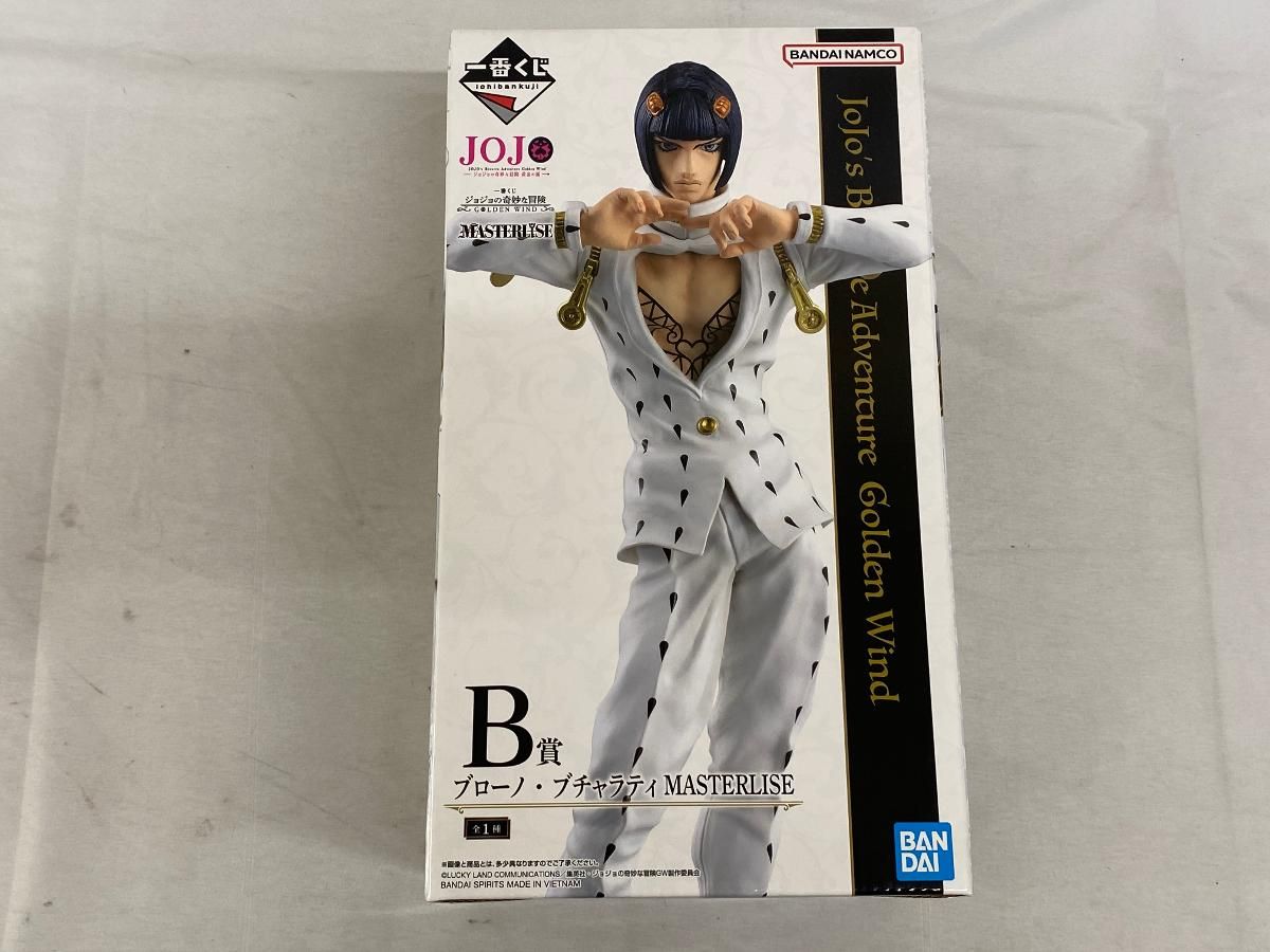 未開封】B賞 ブローノ・ブチャラティ MASTERLISE 一番くじ ジョジョの