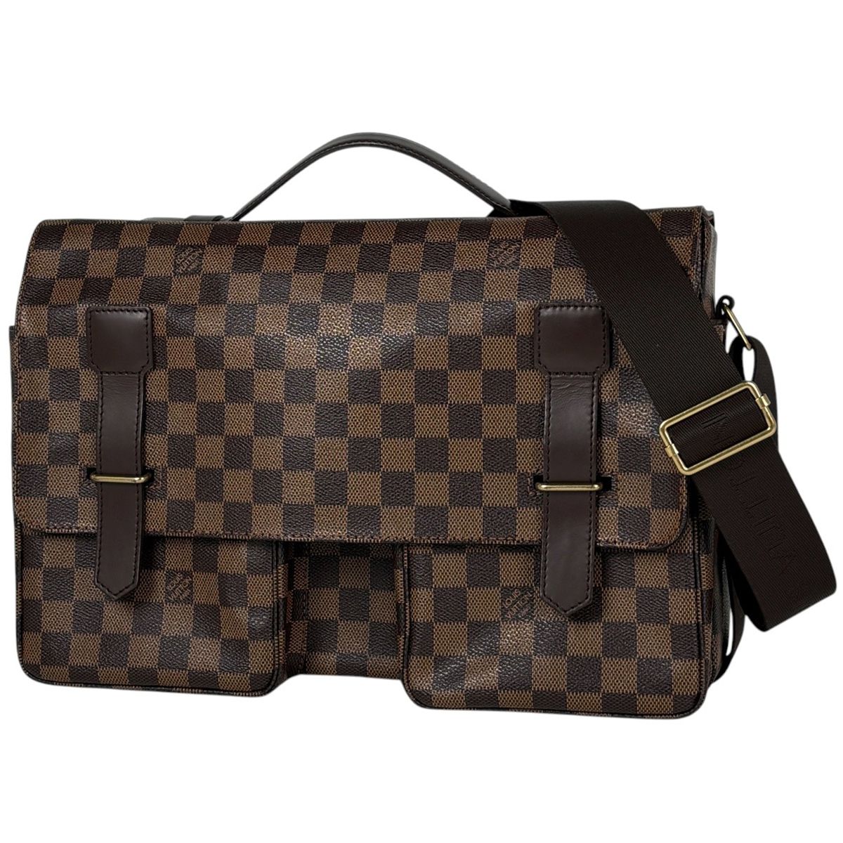 ルイ・ヴィトン Louis Vuitton ブロードウェイ ショルダーバッグ ダミエ ブラウン N42270 レディース 【中古】 56,280円