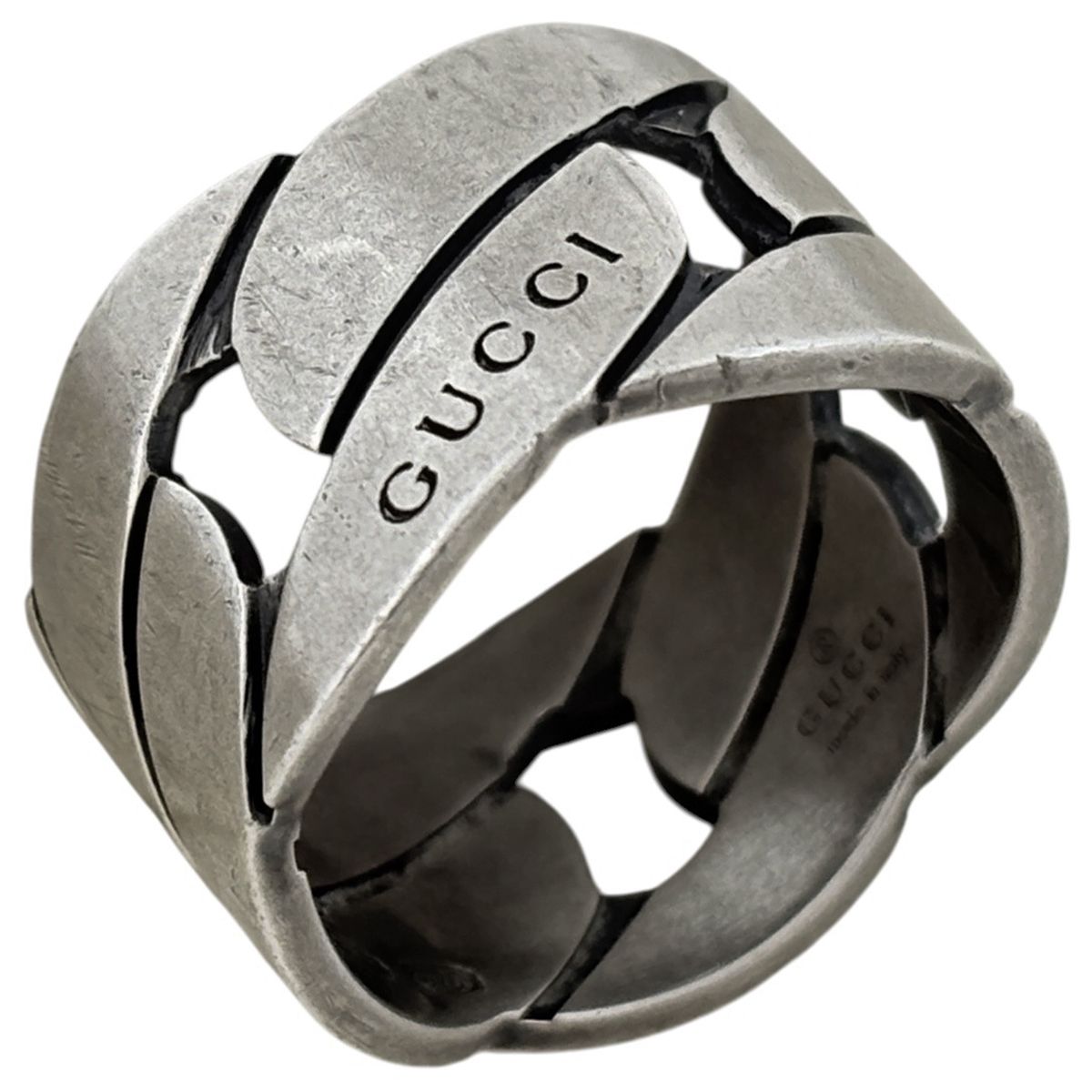 グッチ GUCCI リング 指輪 11.5号 シルバー925 シルバー レディース 【中古】