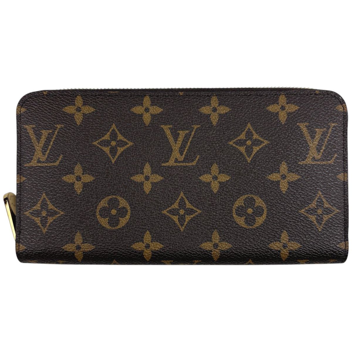 ルイ・ヴィトン Louis Vuitton ジッピー ウォレット 長財布 ラウンドジップ モノグラム ブラウン M42616 レディース 【中古】
