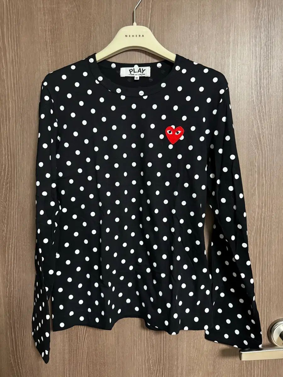 コム・デ・ギャルソン ブラック ドット Tシャツ