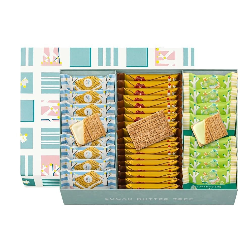 【公式店】シュガーバターの木 スイーツ お菓子 焼き菓子 ギフト 個包装 プレゼント 退職 東京土産 お返し お礼 55袋入 6,519円