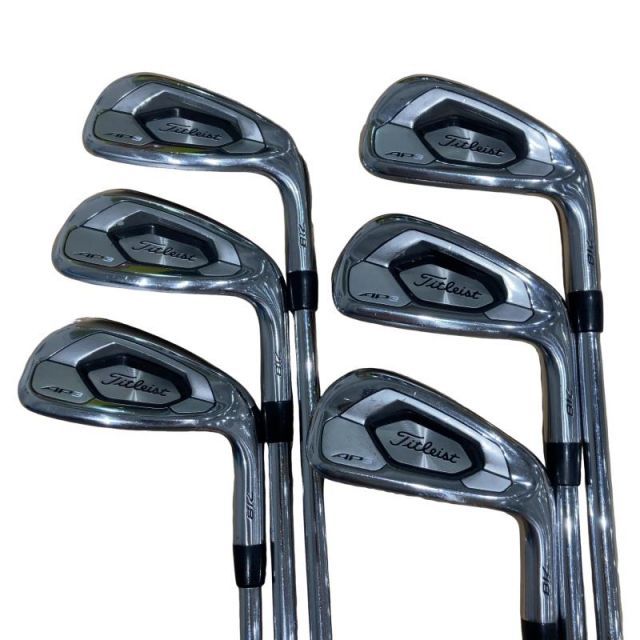 【中古】 タイトリスト Titleist AP3 718 6S アイアンセット IR NS PRO MODUS3 TOUR105 (フレックスS) メンズ 男性用 右利き 右用 Cランク ゴルフクラブ