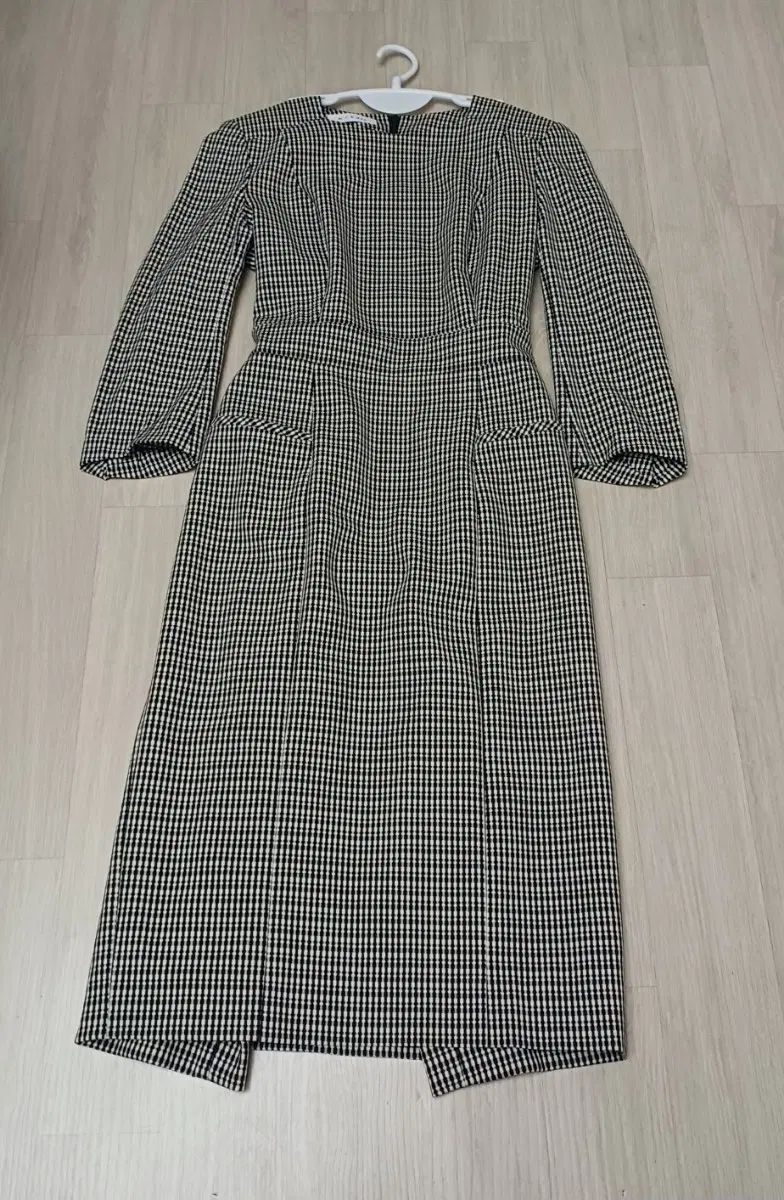 ミシャ CHECK PATTERN Long ONE PIECE (実寸55)総丈106 17,865円