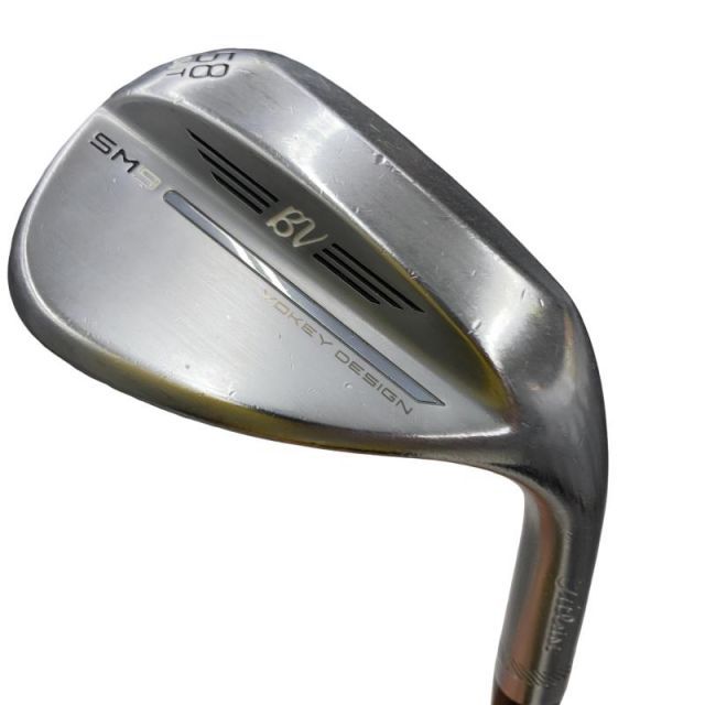 【中古】 タイトリスト VOKEY SPIN MILLED SM9 ツアークロム 58°/04°T ウェッジ WG Dynamic Gold (フレックスS) メンズ 男性用 右利き 右用 Cランク ゴルフクラブ
