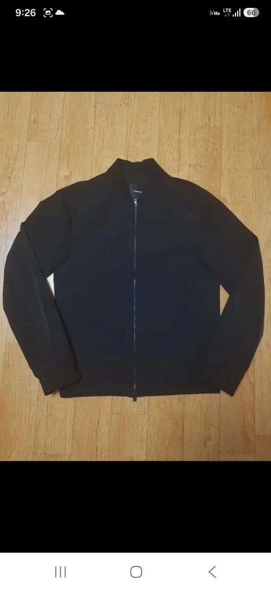 (百貨店購入/新品) Theory セオリー レディース 防水 ブルゾン ウーブン ブラック ジャケット 55 66サイズ
