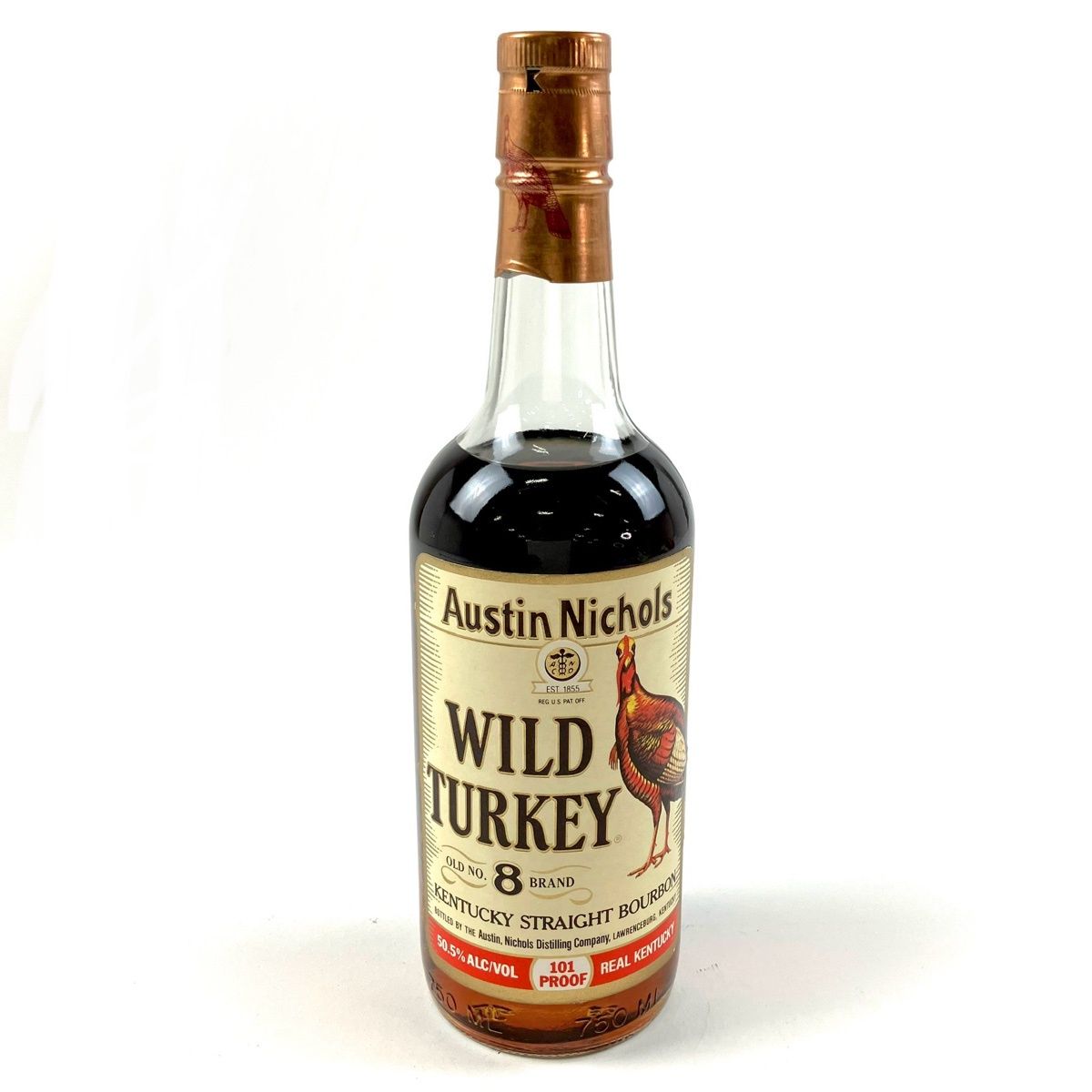 ワイルドターキー WILD TURKEY オールド NO.8 750ml アメリカンウイスキー 【古酒】