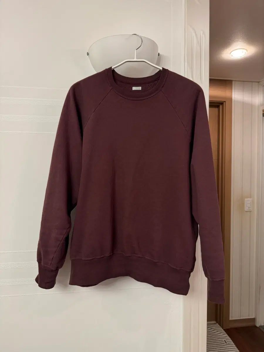 3 アプレッセ 26SS ライトウェイト スウェット シャツ バーガンディ 40,829円