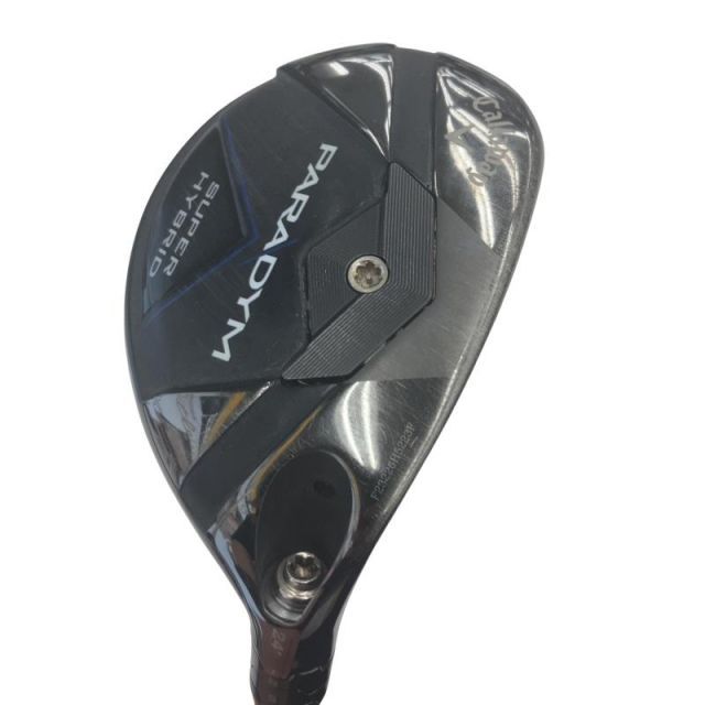 【中古】 キャロウェイ PARADYM SUPER HYBRID 24° ユーティリティ UT 純正特注シャフト (フレックスR) メンズ 男性用 右利き 右用 Cランク ゴルフクラブ