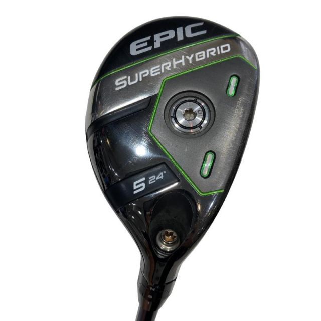 【中古】 キャロウェイ EPIC SUPER HYBRID U5 ユーティリティ UT リシャフト (フレックスその他) メンズ 男性用 右利き 右用 Cランク ゴルフクラブ