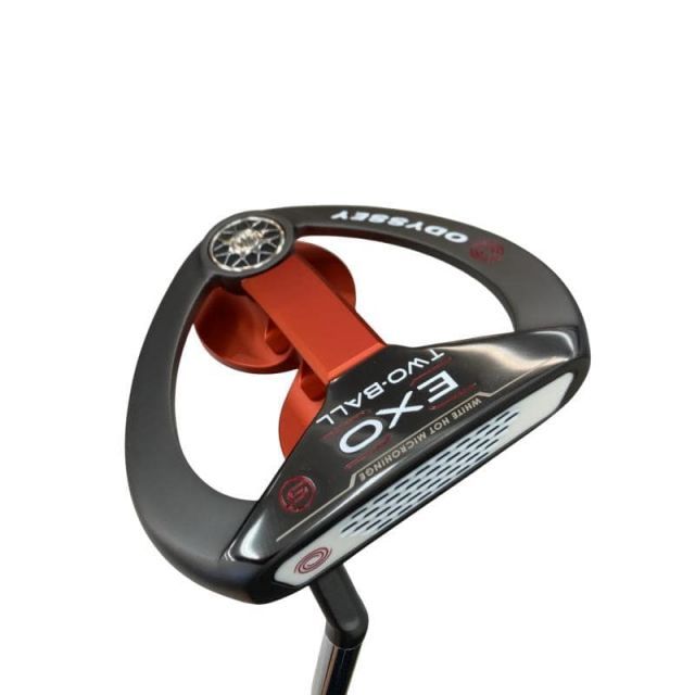 【中古】 オデッセイ EXO 2・BALL S 33インチ パター PT スチール (フレックスその他) メンズ 男性用 右利き 右用 Bランク ゴルフクラブ