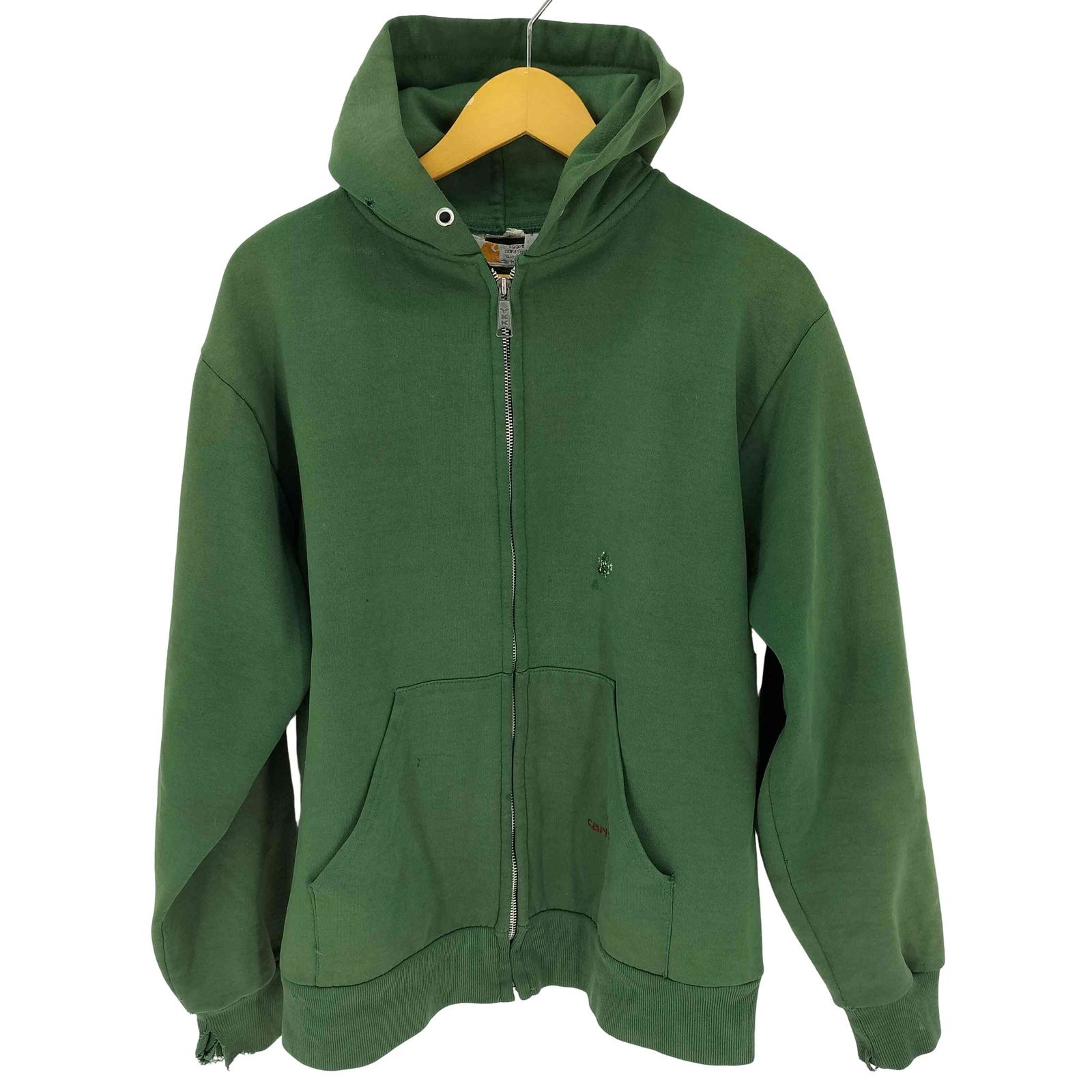 カーハート Carhartt 三角タグ リメイク ジップパーカー メンズ 表記無
