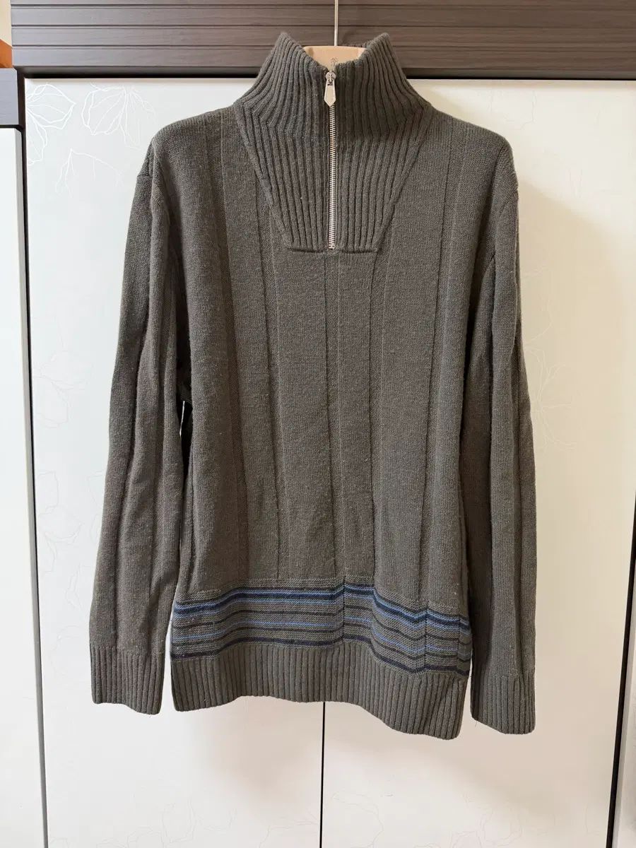 エルメス ウール カシミア ハーフジップアップ