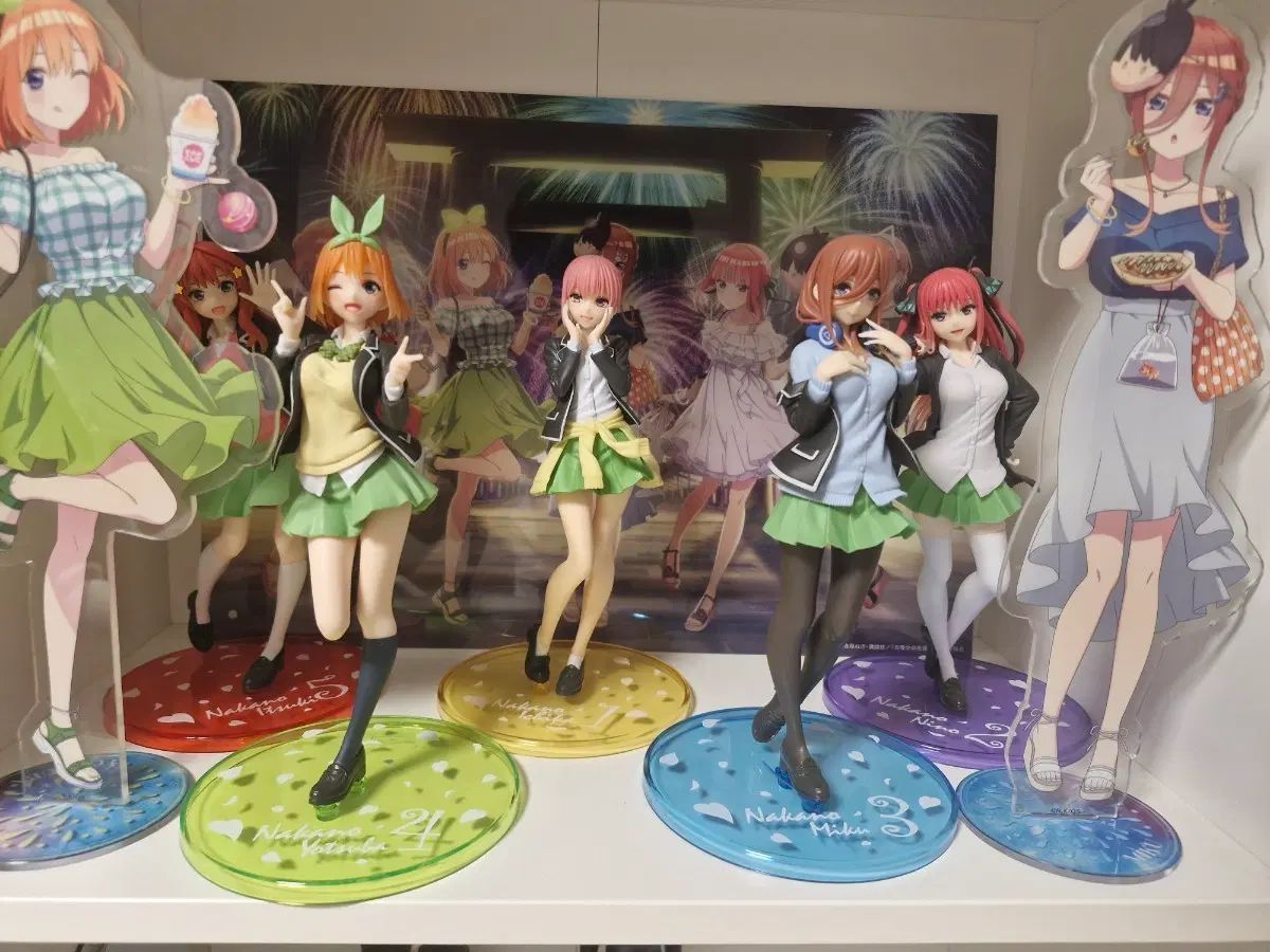 五等分の花嫁 タイトー コアフルフィギュア アクリルスタンド