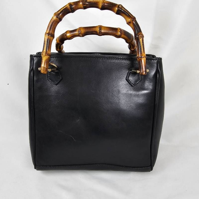 訳あり】GUCCI オールドグッチ バンブー 2WAY ショルダーバッグ