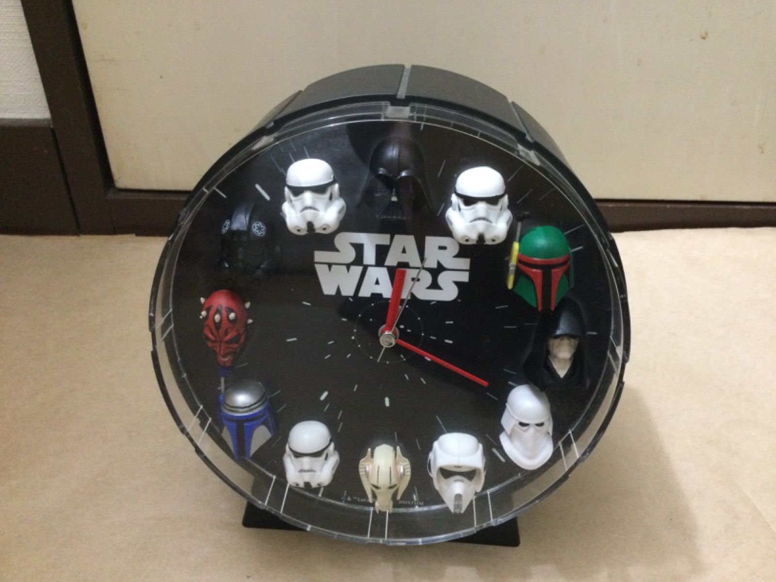 リズム時計工業 12FIGURES ALARM CLOCK スター・ウォーズ 目覚まし時計 型番4ZEA26MC02