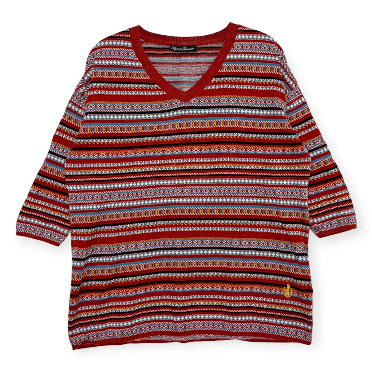 HYSTERIC GLAMOUR(ヒステリックグラマー) Vネック パータン ニット Tシャツ 17,539円