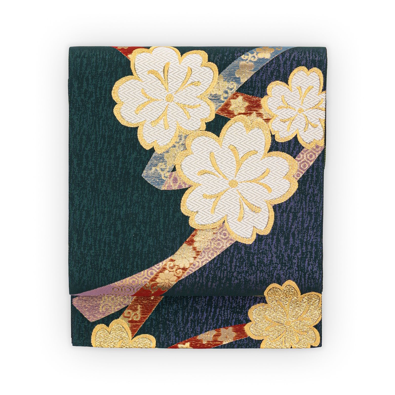 袋帯●桜と熨斗