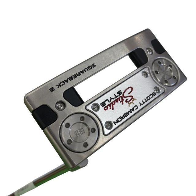 【中古】 タイトリスト SCOTTY CAMERON STUDIO STYLE SQUAREBACK 2(2025) 34インチ パター PT スチール (フレックスその他) メンズ 男性用 右利き 右用 Bランク ゴルフクラブ