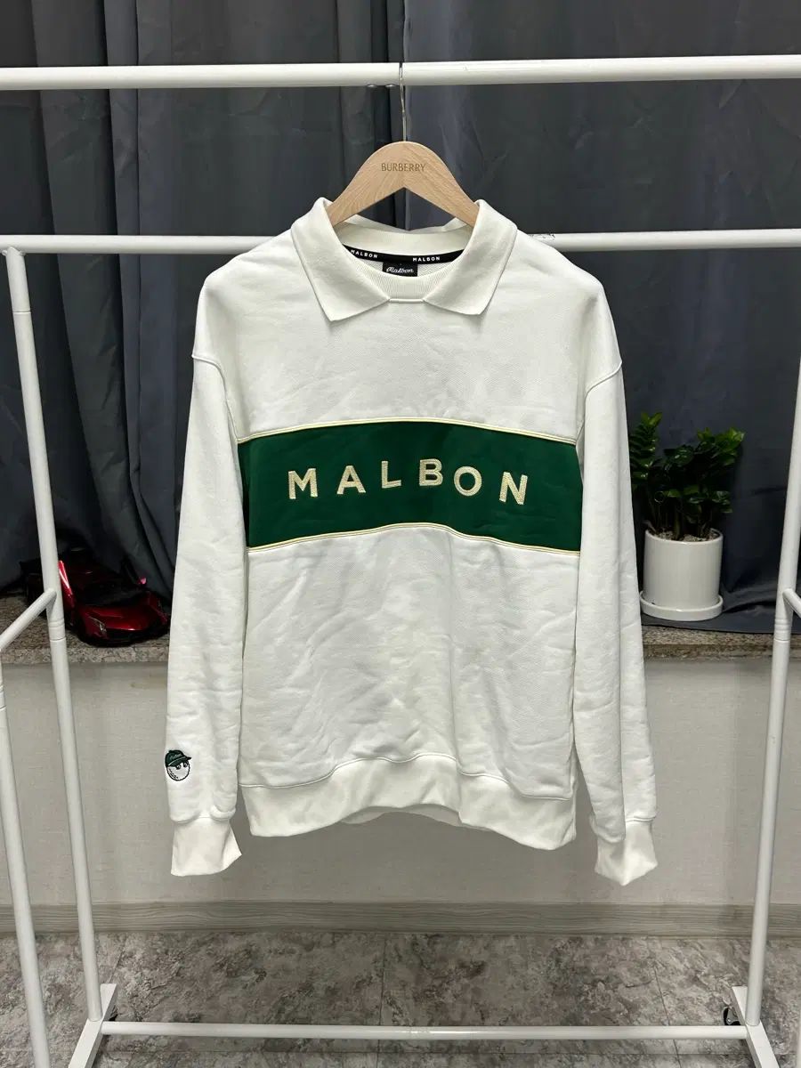 マルボンゴルフ 正規品 / メンズ100 / ゴルフ新モデル カラーネック 長袖