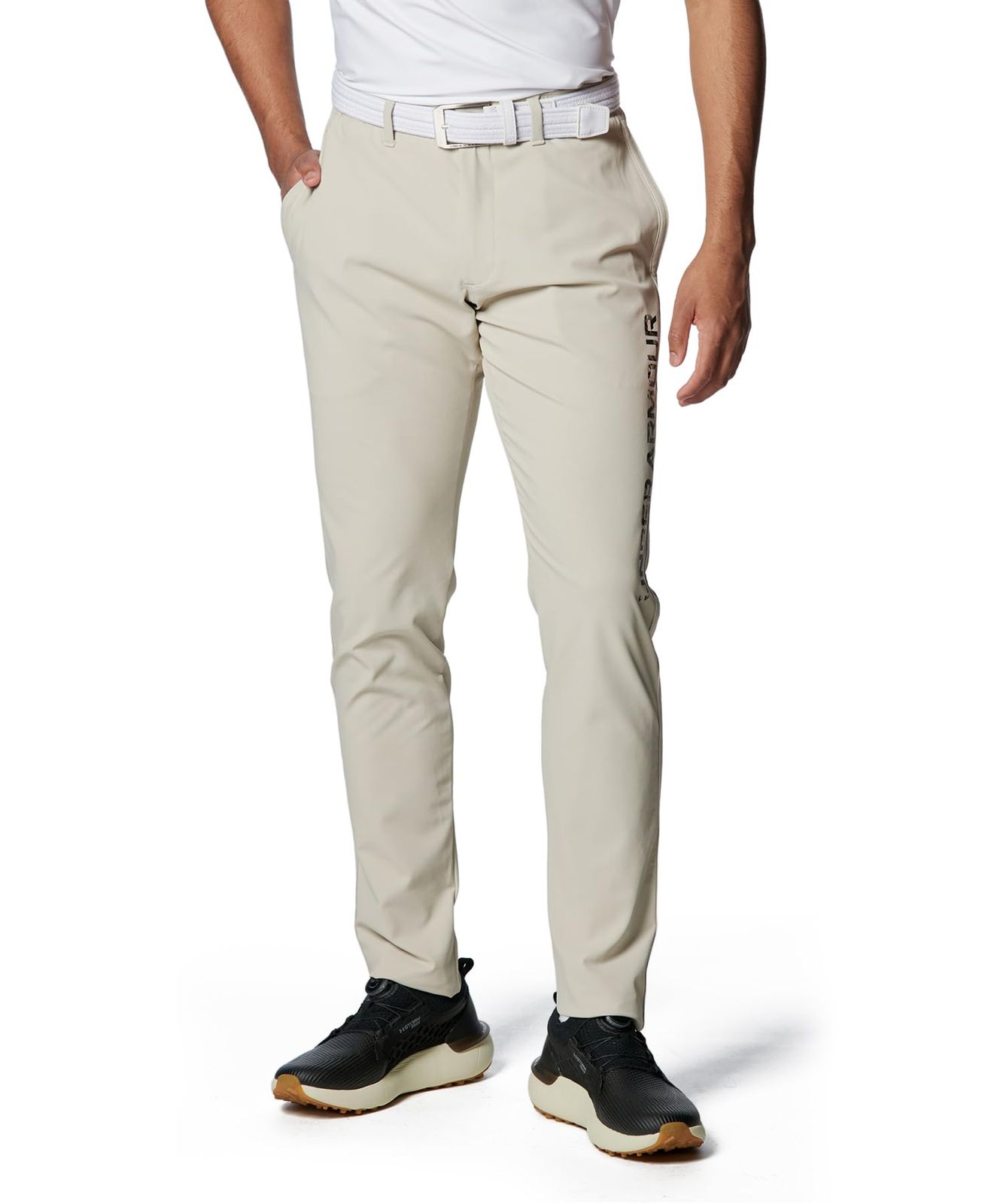 [アンダーアーマー] UA Iso-chill Tapered Pant Khaki Base / / Black LG [Khaki Base / / Black] [L]