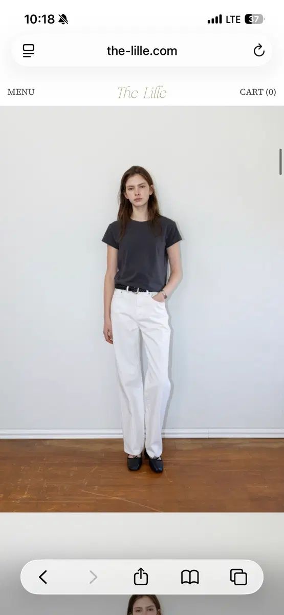新品) ザ・リール semi wide denim (xs) サイズ 10,539円