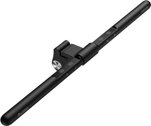 Quntis デスクライト モニターライト 52cm 自動調光 目に優しい 無段階色温度と輝度調整 省スペース USBライト ブラック | 掛け式モニターライト 45°非対称光学設計で画面反射抑制 3000K?6500K調色 Ra95高演色 fa58a011 6,799円
