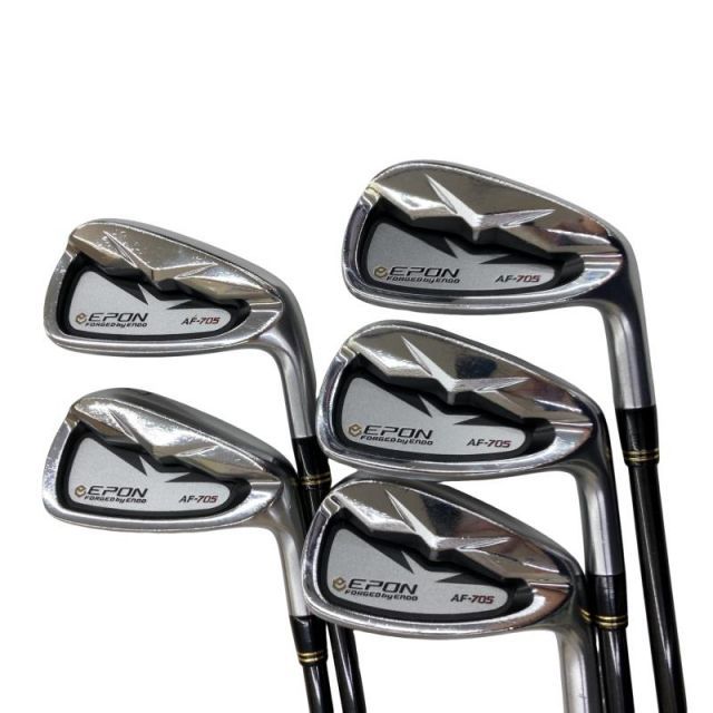【中古】 エポンゴルフ株式会社 EPON AF-705 6S アイアンセット IR Tour AD AD-55 (フレックスR) メンズ 男性用 右利き 右用 Cランク ゴルフクラブ