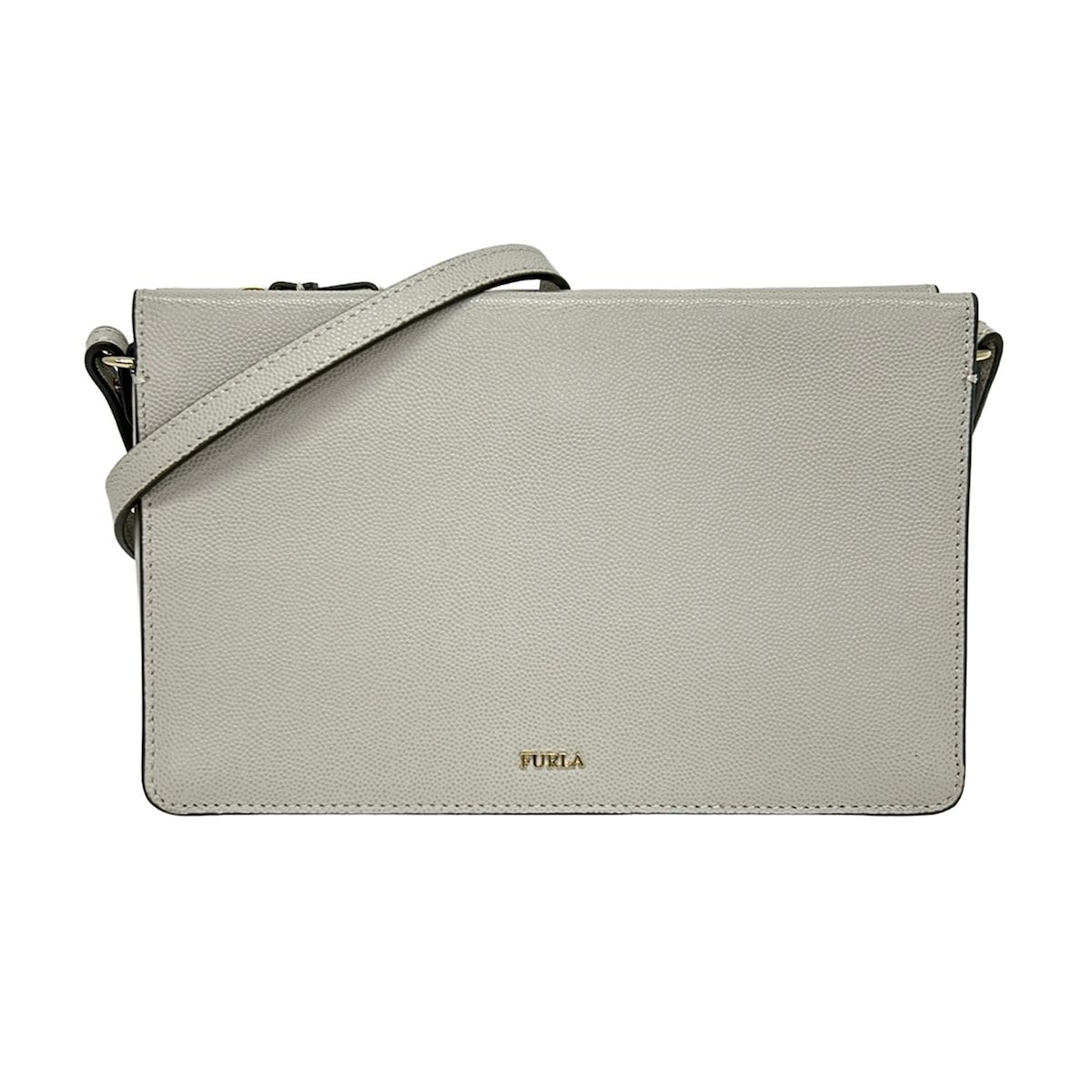 FURLA(フルラ) ショルダーバッグ - アイボリー レザー