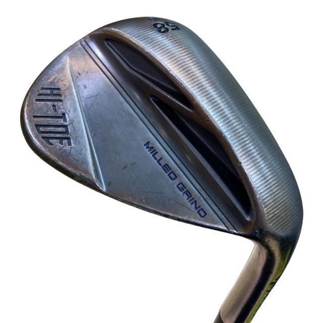 【中古】 テーラーメイド Taylor Made MILLED GRIND HI-TOE(2022) 58°/10° ウェッジ WG KBS Hi-REV 2.0 (フレックスその他) メンズ 男性用 右利き 右用 Cランク ゴルフクラブ