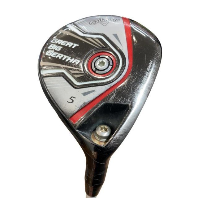 【中古】 キャロウェイ GREAT BIG BERTHA(2015) 5W フェアウェイウッド FW リシャフト (フレックスその他) メンズ 男性用 右利き 右用 Dランク ゴルフクラブ 7,298円