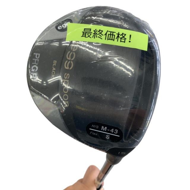【中古】 プロギア egg spoon BLACK 15° フェアウェイウッド FW Diamana FOR PRGR(2021 FW) (フレックスS) メンズ 男性用 右利き 右用 Nランク ゴルフクラブ