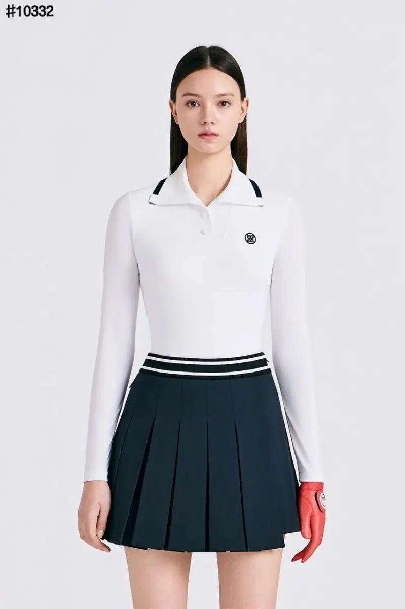G FORE (ジーフォア) クール ストレッチ ゴージ ロング スリーブ ポロ Tシャツ