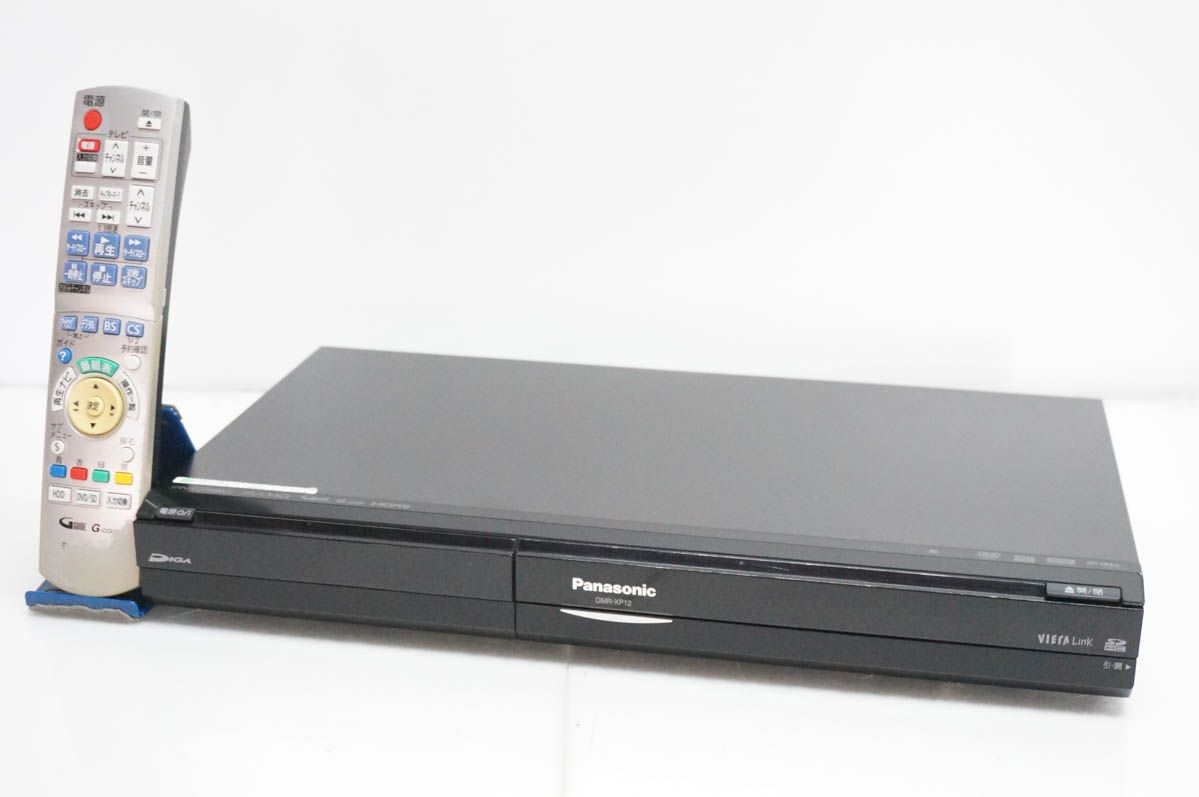 【中古】Panasonicパナソニック HDD内蔵DVDレコーダー DIGAディーガ 地デジ対応 HDD250GB DMR-XP12-K