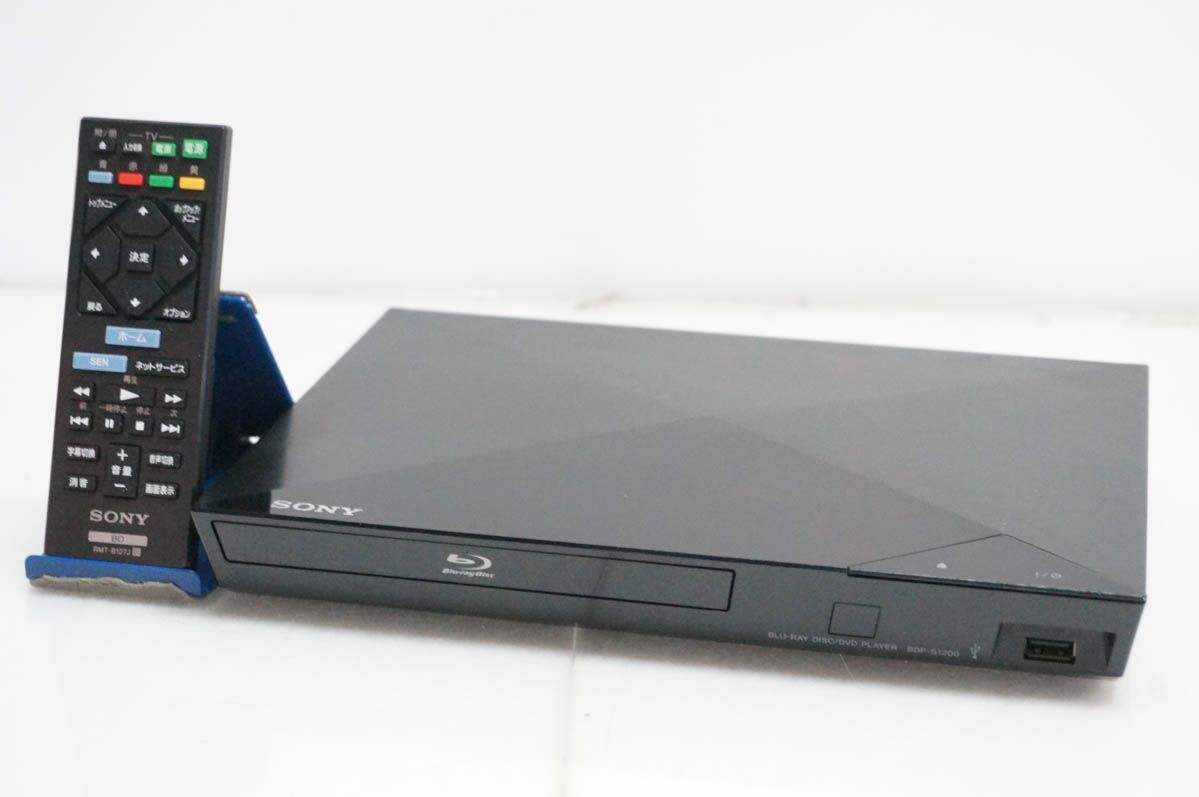 【中古】SONYソニー ブルーレイディスクプレーヤー BDP-S1200 BDプレーヤー