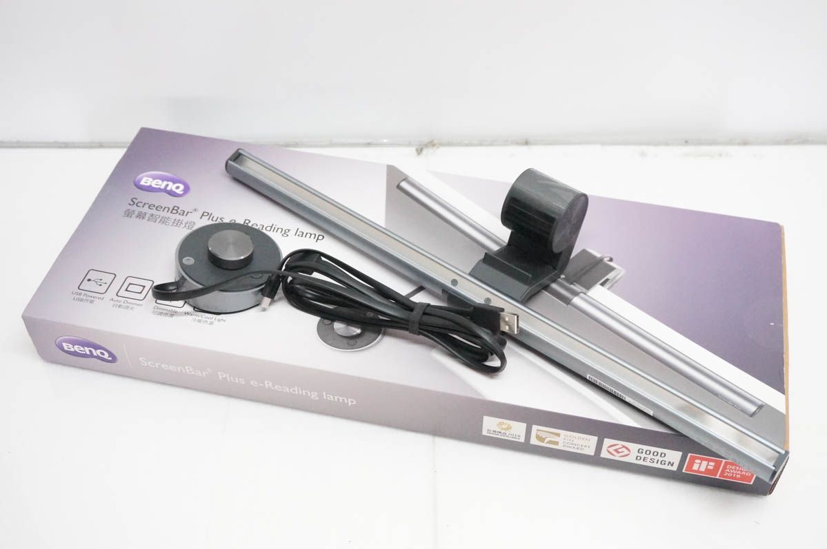 中古】BenQ ScreenBar Plus スクリーンバー モニター掛け式ライト AR17_C