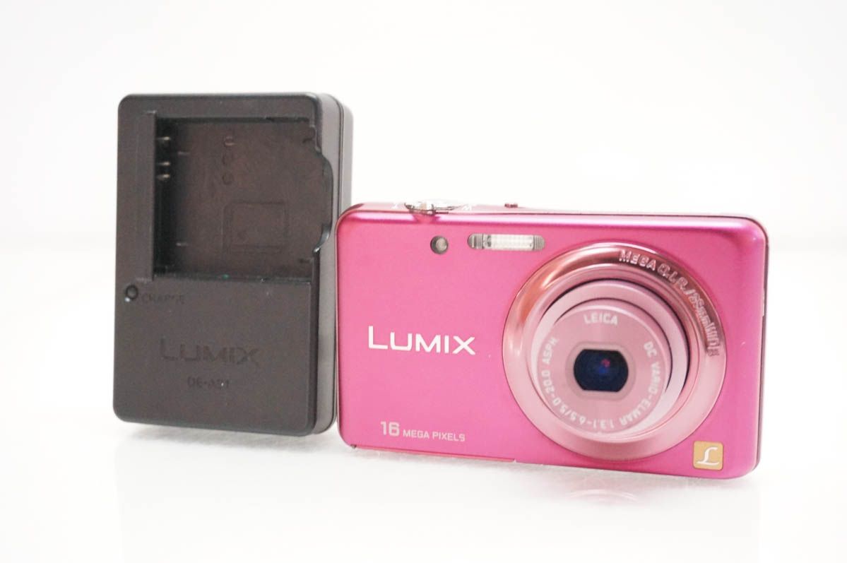 【中古】Panasonicパナソニック コンパクトデジタルカメラ LUMIXルミックス 1610万画素 DMC-FH7