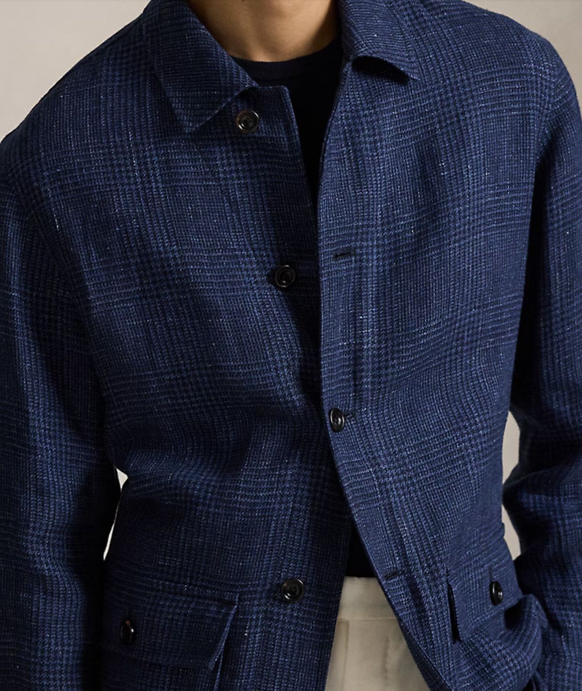 グレンチェック リネン ジャケット (POLO RALPH LAUREN 正規品) 101,437円