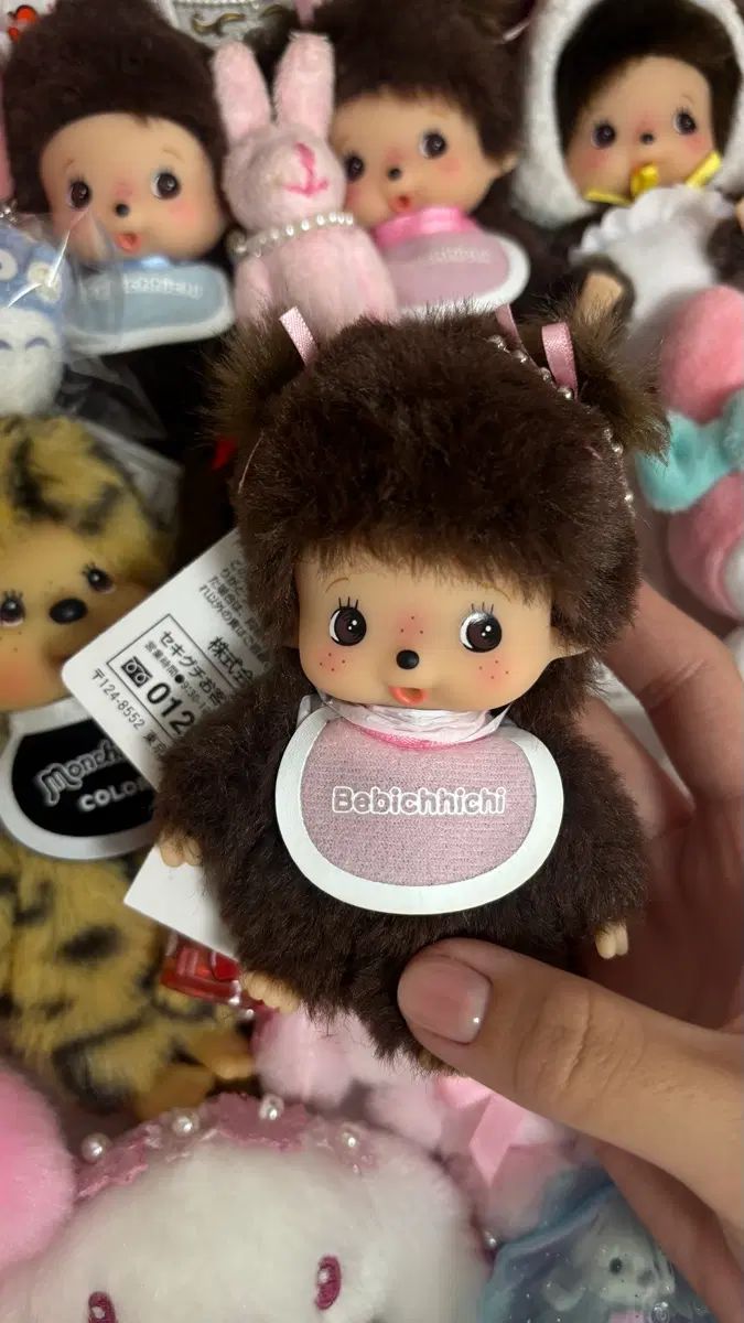 モンチッチ ベベッチッチ 女の子 SS キーホルダー 新品