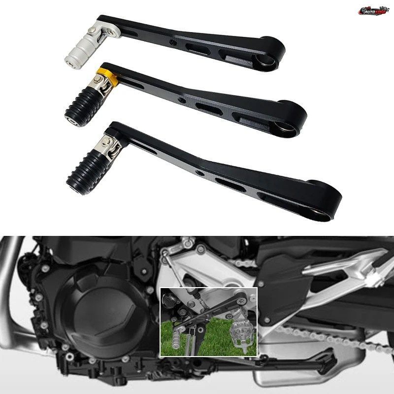 BMW F900XR用 CNCアルミニウム製シフトペダルレバー F 900XR 2020-2022 - 24 オートバイ用調整可能折りたたみ式ギアシフター 7,993円