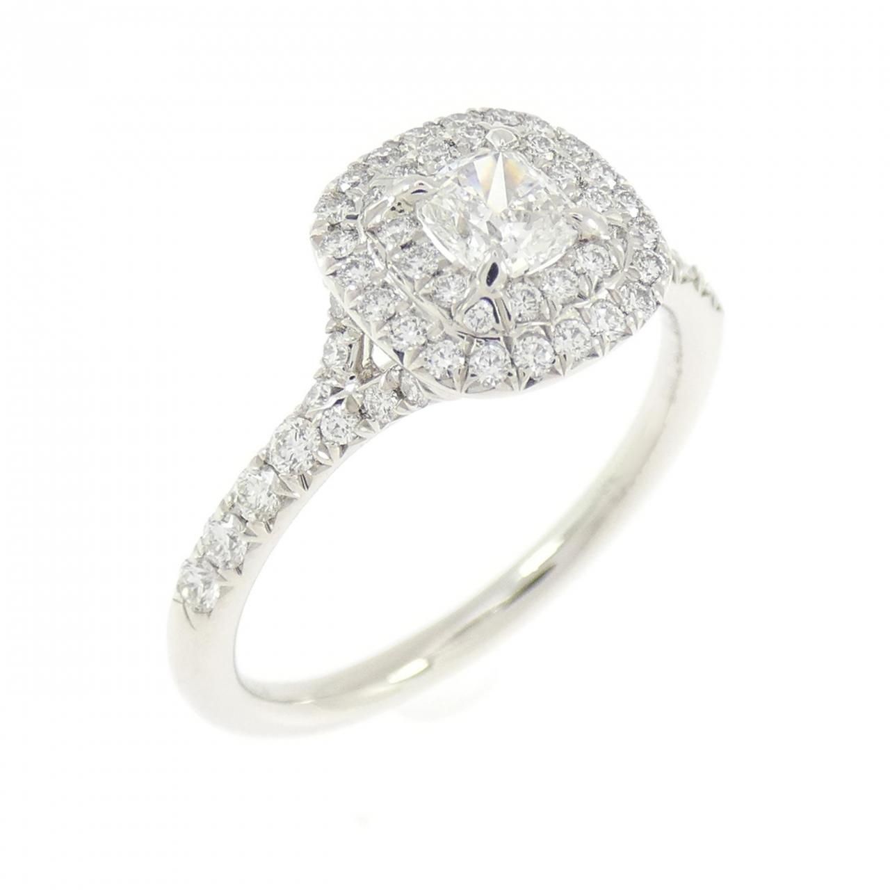 ティファニー ソレスト リング 0.24CT F VVS1