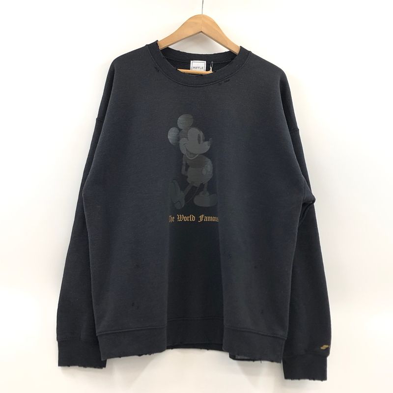 【中古】WIFFLE ウィッフル × Styles スタイルス WIFFLE THEWORLD FAMOUS MICKEY SWEAT 191241011059 ウィッフル ザワールド フェイマス ミッキースウェット【147-260822-hn-10-fur】 6,349円