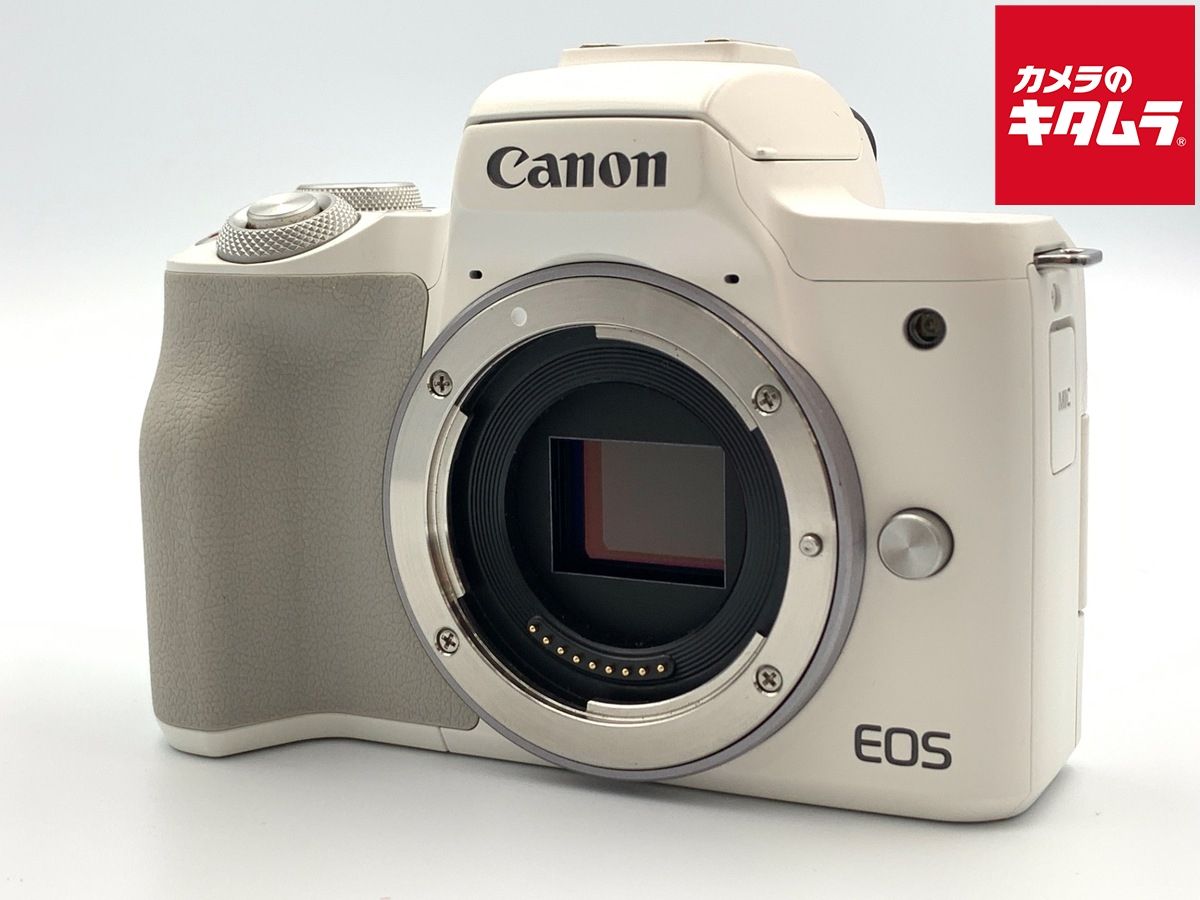 【中古】 【難あり品】 キヤノン EOS Kiss M2 ボディ ホワイト